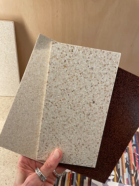 Egg, pistachio and hazelnut shells turned into sheets & panels for construction